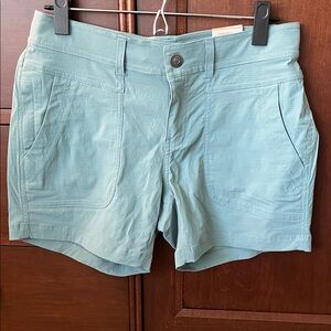 Prana Women's Smoky Blue Stretch Shorts